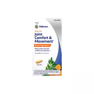 Voltaren Joint Comfort Supplement with Boswellia & Turmeric – 30 Count Bottle