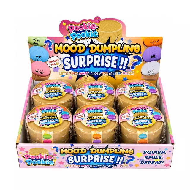 Bubble Blow Dumpling Squishy – Mystery Fidget Box