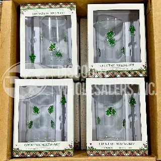 Holiday Cocktail Mixing Set lot · 98 units