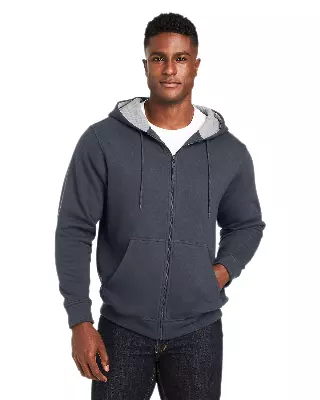 #7M-M711T Harriton Men’s Big & Tall ClimaBloc™ Thermal Lined Heavyweight Zipper Hooded Sweatshirt – $6.90 each (12 Pieces)