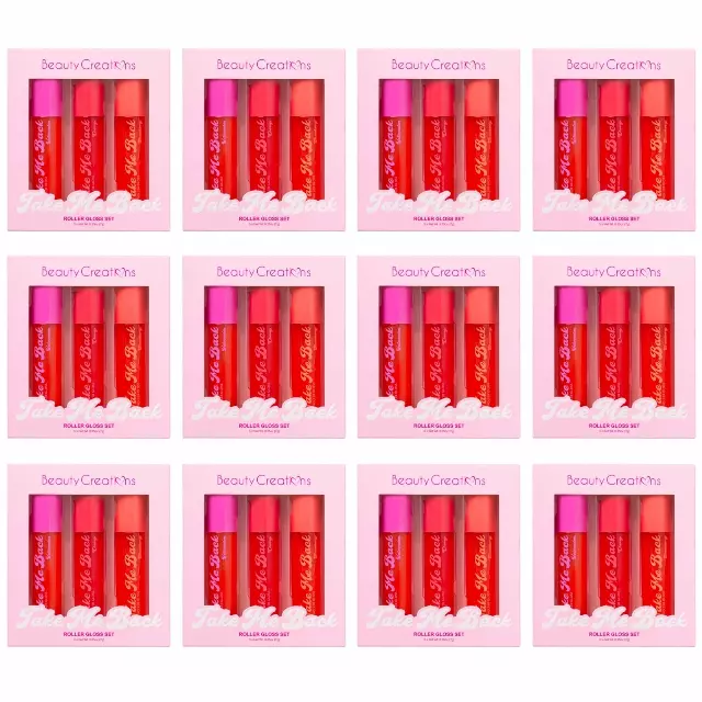 Beauty Creations Take Me Back Roller Gloss - Wholesale 12 Sets (TBRG-SET)