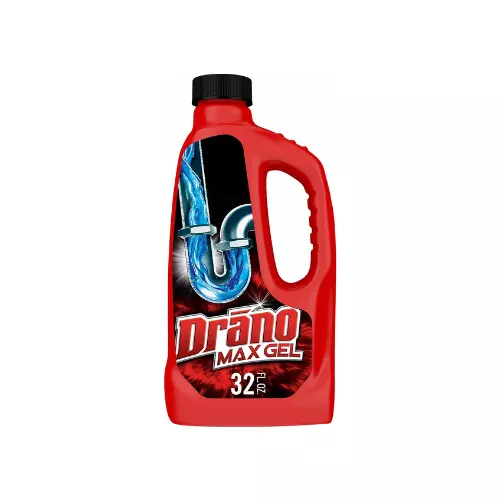 Drano Max Gel Clog Remover 32 oz Liquid Drain Cleaner Case Pack 12