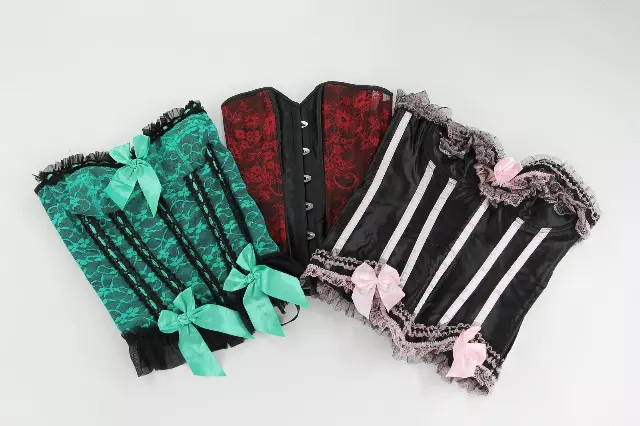 Vintage & Modern Corsets & Bustiers Mix Of 10