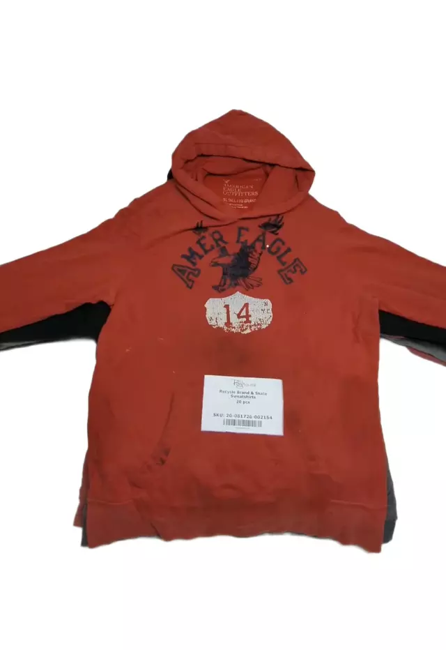 Recycle Brand & Skate Sweatshirts 20 pcs