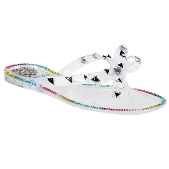 Wholesale Lot Of 144 Girls Vince Camuto Jelly Sandals – Sizes 4-12 – UPC 194587590808 – MSRP $30 Each – Your Price Is Only $2.50 Each