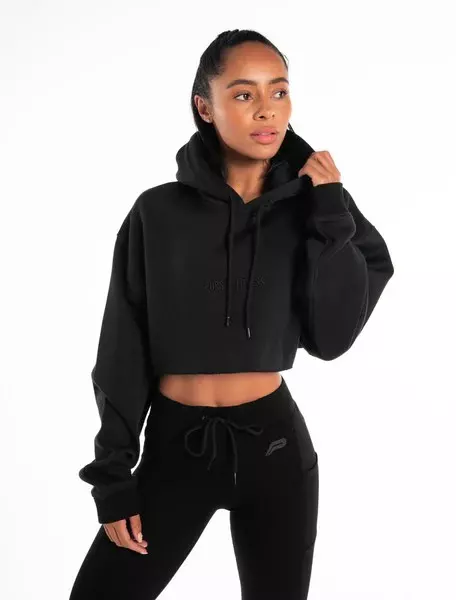 #7W-YU1039 Women’s Crop Hooded Sweatshirt – $3.50 each (24 Pieces)