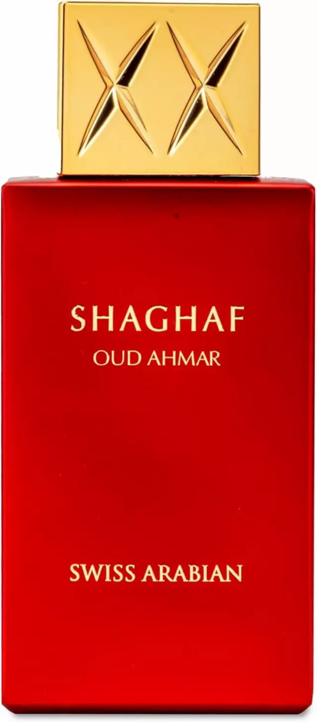 Swiss Arabian Shaghaf Oud Ahmar – Luxury Products From Dubai – Long Lasting And Addictive Personal EDP Spray Fragrance – Seductive, Signature Aroma – The Luxurious Scent Of Arabia – 2.5 oz
