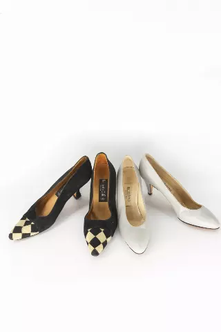 Vintage & Modern Women's Heels Mix Of 20