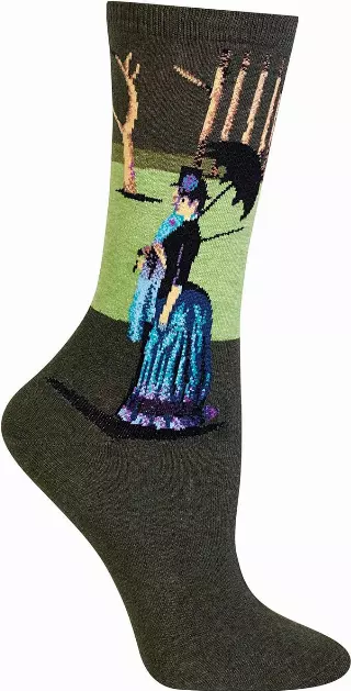#6-HS-000159 Women’s ‘Hot Sox’ Artist Series Socks (9-11) – $.45 Per Pair (24 Pair)