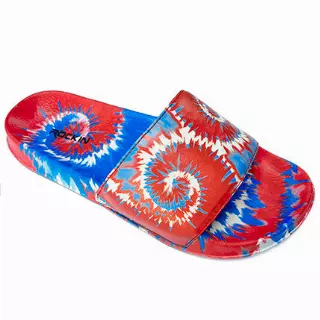 Unisex Twisted Tie Dye Slides