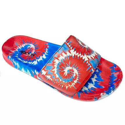Unisex Twisted Tie Dye Slides