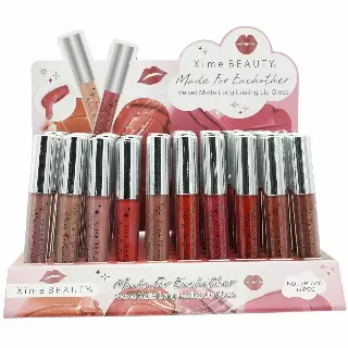 Xime Beauty Velvet Matte Long Lasting Lip Gloss - Wholesale Display 60 Units (XB-773L)