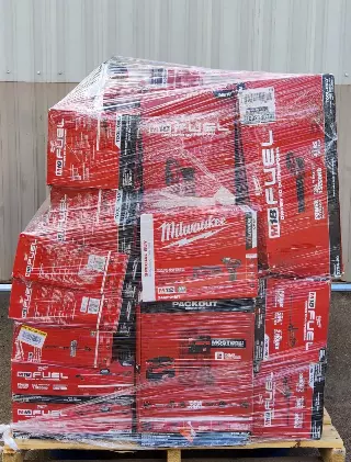 Milwaukee overstock pallets · untested