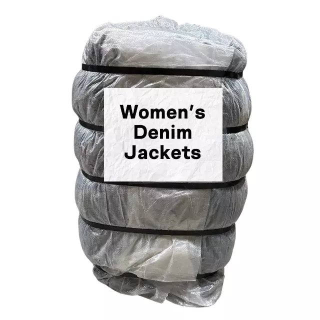 Women's Denim Jackets Bale — 50LB
