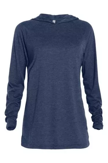 #235-P909T-S Adult Tri-Blend Raglan Hoodie(size small only) – $2.00 each (36 Pieces)