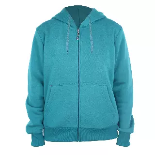 Women's Hoodie Sweatshirt- Style #LFJ505- $7.50/ Unit - 12PCS/CS - PLEASE SEE DESCRIPTION — Turquoise
