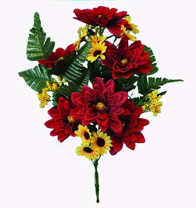 SBF2001BG 18″ Mixed 1 sided bush x 12-Each- Min 12- Case pk 12