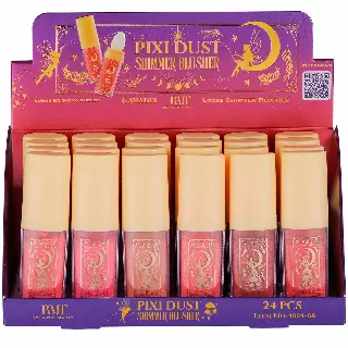 Romantic Beauty Pixi Dust Shimer Blusher - Wholesale Display 24 Units (1024-66)