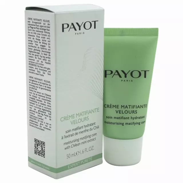 WHOLESALE PAYOT PATE GRISE CREME MATIFIANTE VELOURS MOISTURISING MATTIFYING CARE 1.6 OZ - 48 PIECE LOT